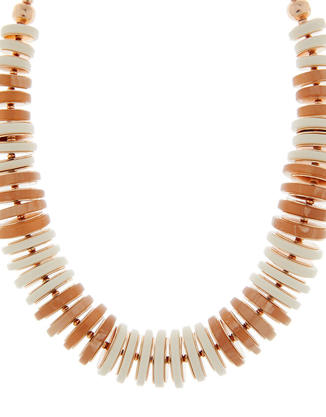 Resin Ring Collar Necklace, , large