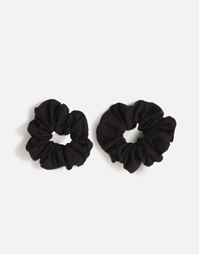 Large Hair Scrunchies Set of Two, , large