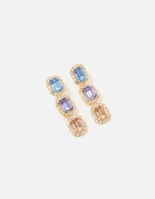 Pave Halo Statement Earrings, , large