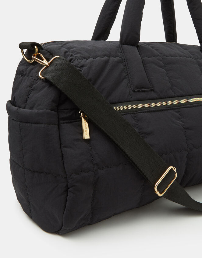 Quilted Weekend Bag, , large