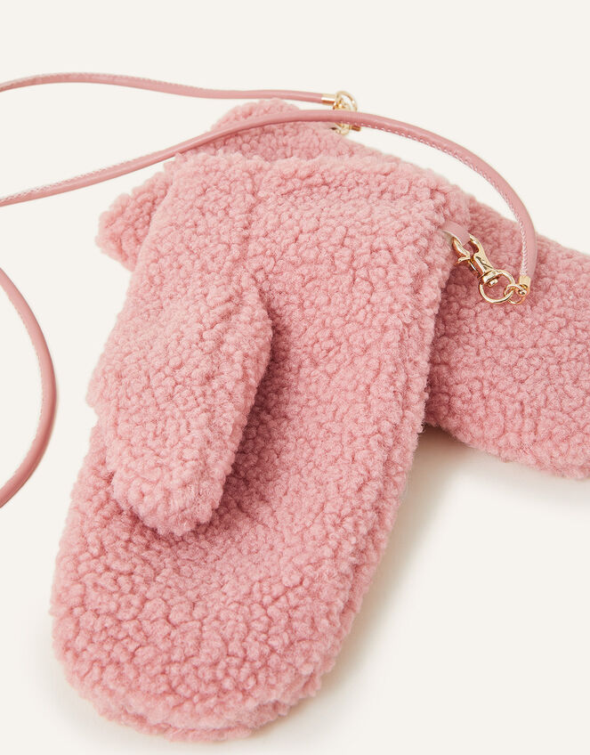 Mittens Pink Gloves Accessorize Global