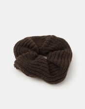 Chunky Knit Hair Scrunchie, , large