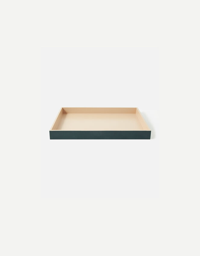 Small Wooden Contrast Tray, , large