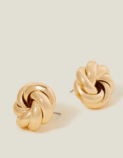 Twist Knot Stud Earrings, , large