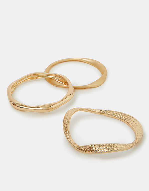 3-Pack Mix Textured Bangles, , large