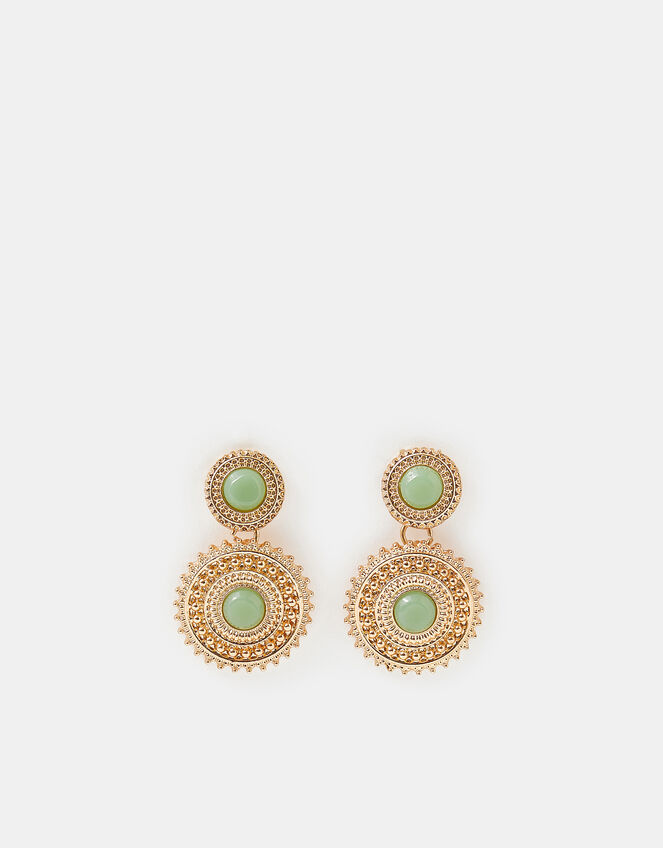 Sunrise Gem Short Drop Earrings, , large