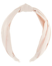 Wide Fabric Knot Headband, , large