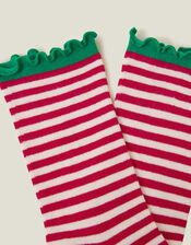 Festive Stripe Socks, , large