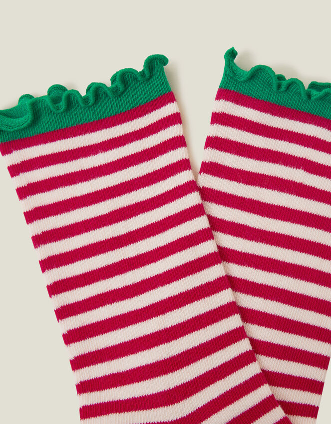 Festive Stripe Socks, , large