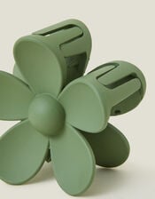 Matte Flower Claw Clip, , large