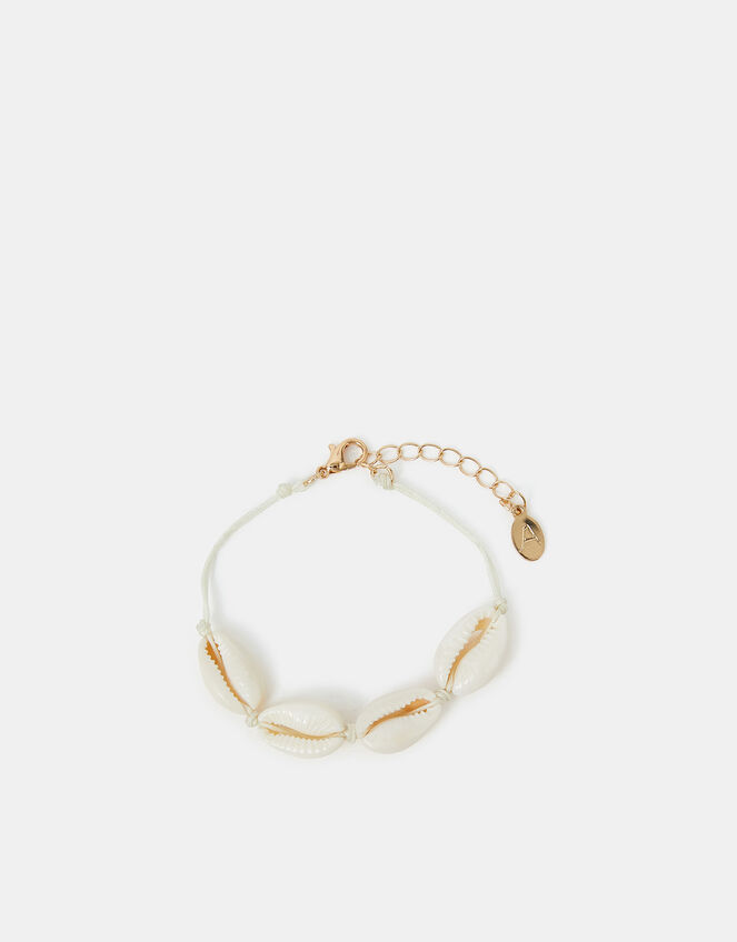 Cowrie Shell Cord Bracelet, , large