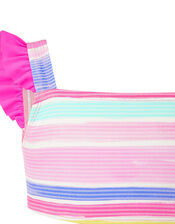 Seersucker Stripe Bikini Set, Multi (BRIGHTS-MULTI), large