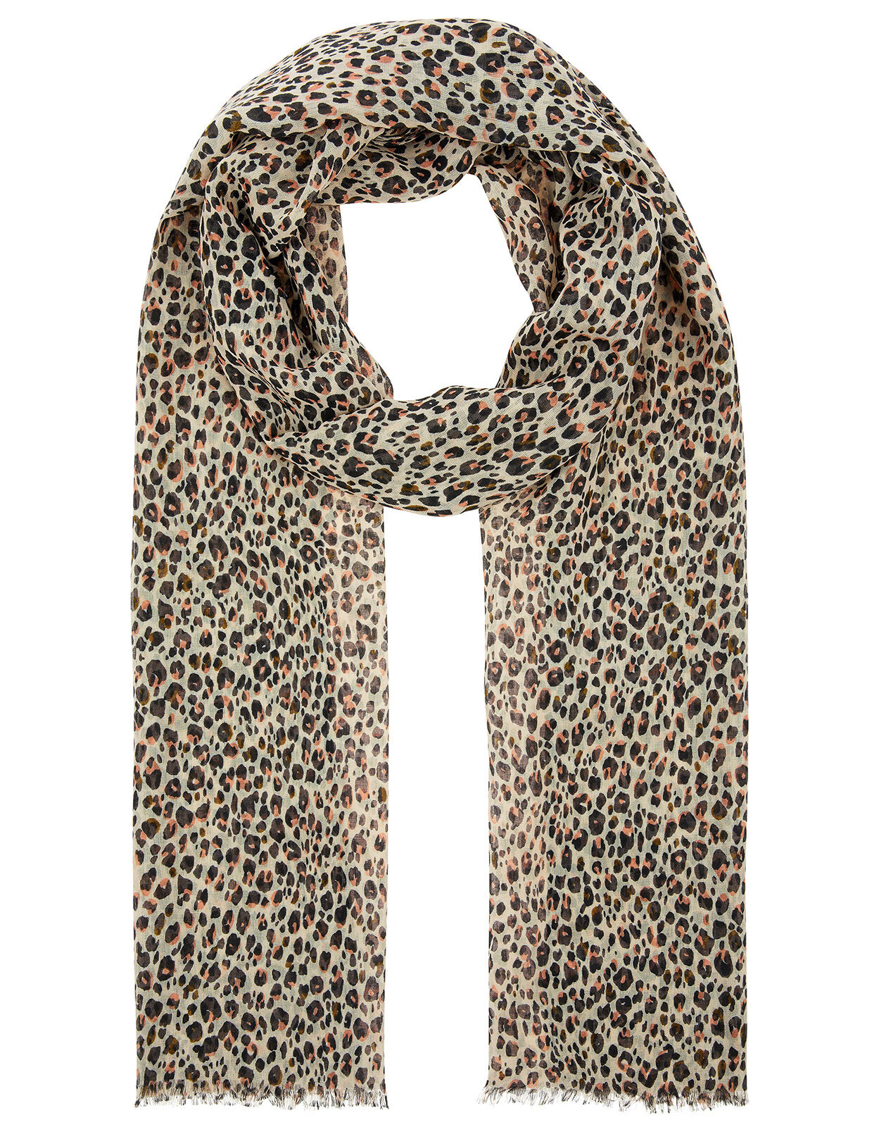 Leopard print scarf accessorize clearance