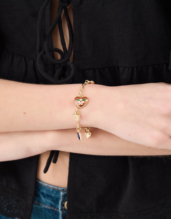 Heart Charm Bracelet, , large