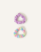 Ombre Scrunchies Set of Two, , large