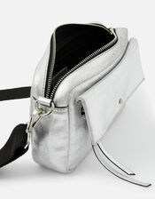 Leather Cross-Body Camera Bag, , large
