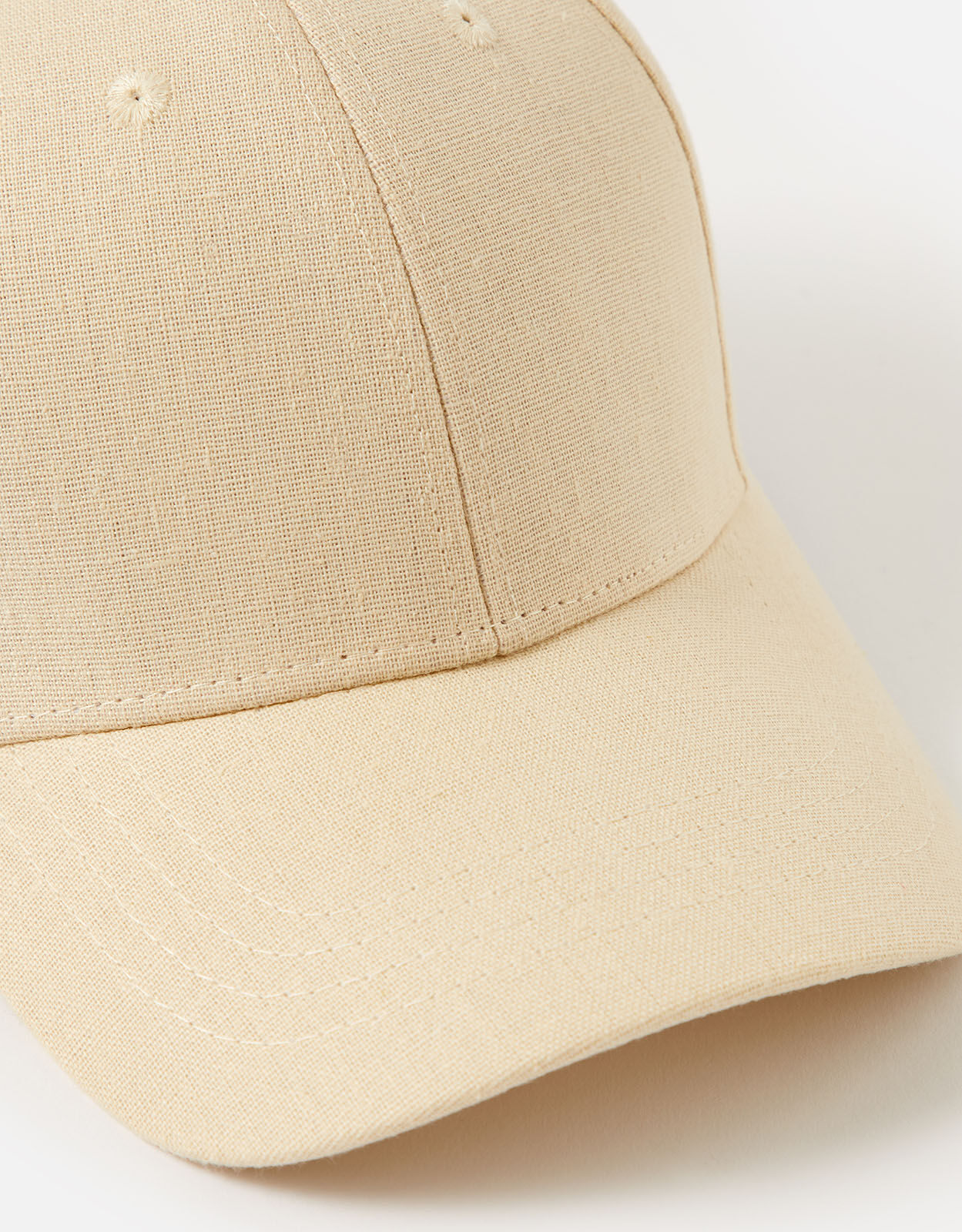 Baseball Cap in Linen Blend | Hats 