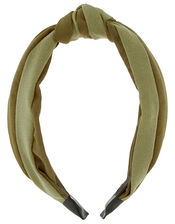 Two-Tone Knot Headband, , large