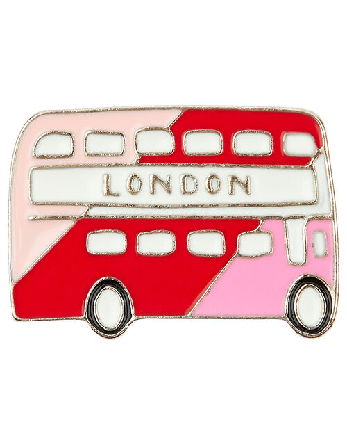 London Bus Pin Badge, , large