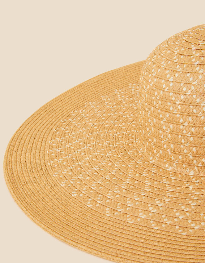 Mixed Weave Floppy Hat, , large
