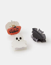 3-Pack Spooky Halloween Claw Clips, , large