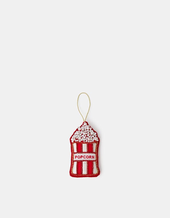 Beaded Popcorn Christmas Tree Decoration, , large
