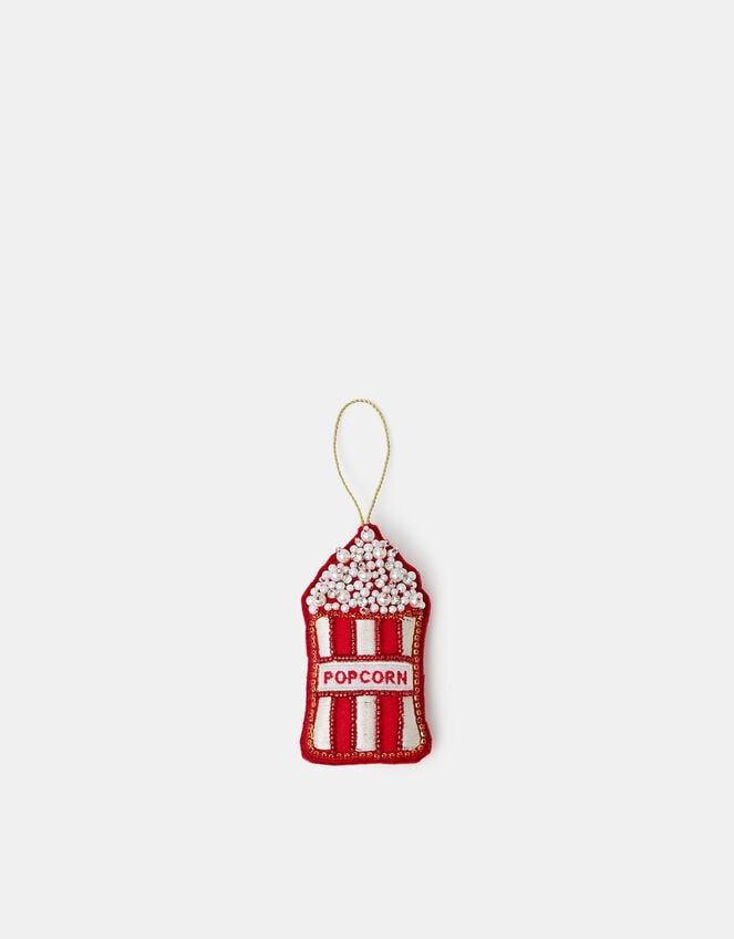 Beaded Popcorn Christmas Tree Decoration, , large
