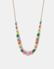 Half Beaded Necklace, , large