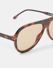 Tort Aviator Sunglasses, , large