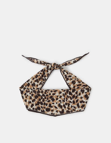Cheetah Print Neckerchief, , large