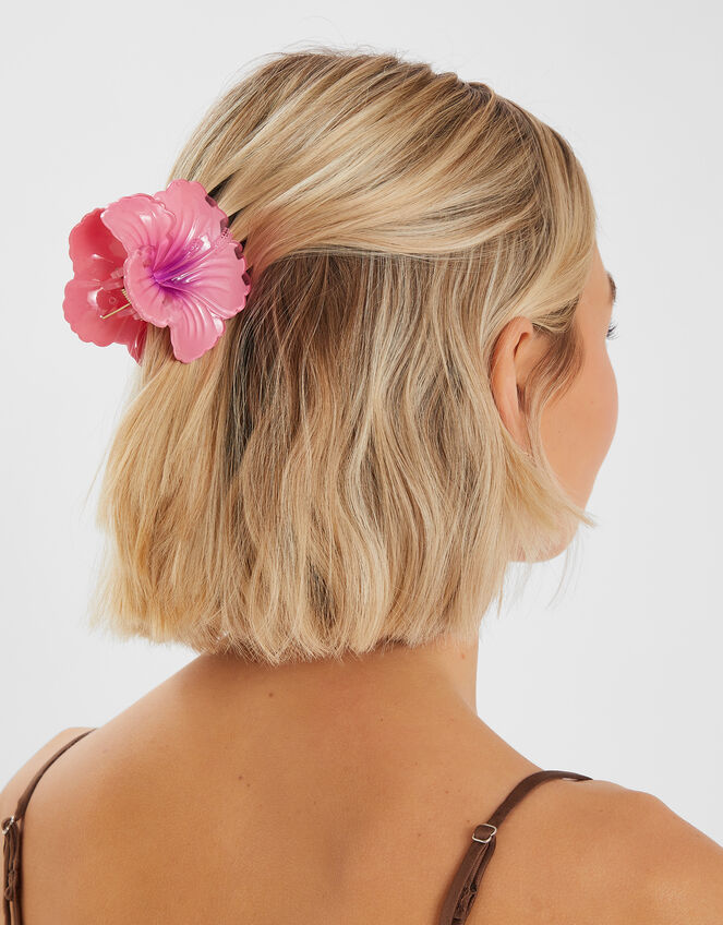 Hibiscus Flower Claw Clip, , large