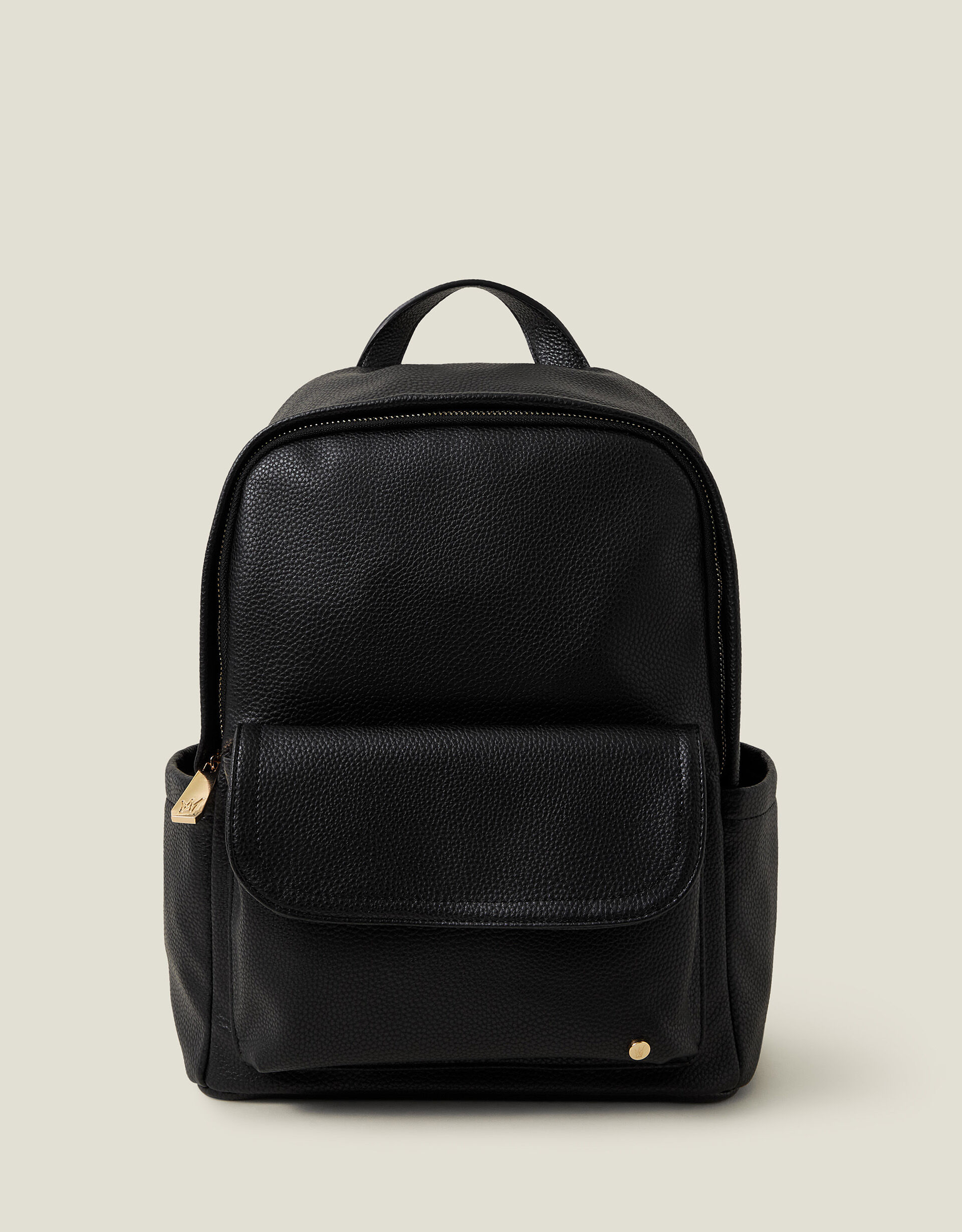 Front Flap Backpack Black Backpacks Accessorize UK