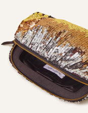 Ombre Sequin Clutch, Multi (DARKS-MULTI), large