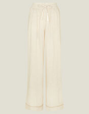 Wide Leg Beach Trousers, Camel (BEIGE), large