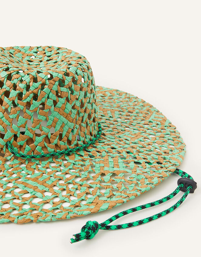 Open Weave Floppy Hat, , large