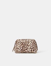 Cheetah Print Make Up Bag, , large