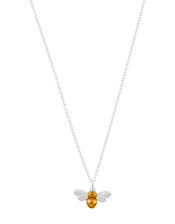 Bee Pendant Necklace, , large