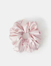 Oversized Satin Hair Scrunchie , , large