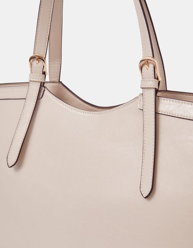 Large Buckle Tote Bag, , large