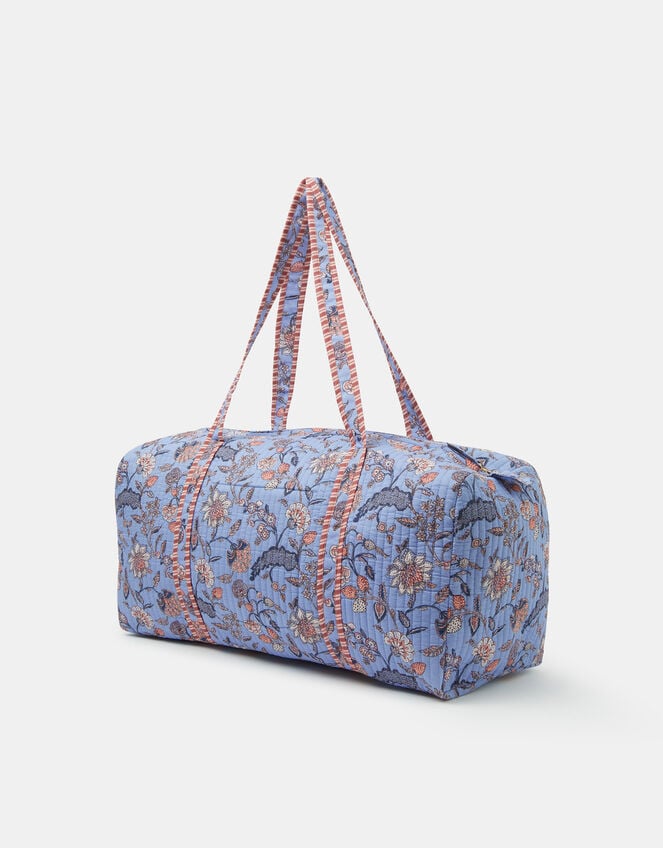 Bohemian Quilted Weekender Bag, , large