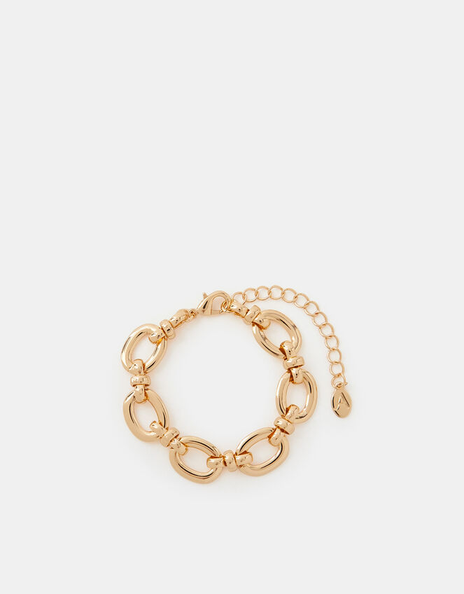 Chunky Oval Link Chain Bracelet, , large