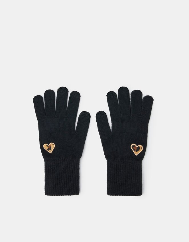 Cheetah Heart Touch Screen Gloves, , large