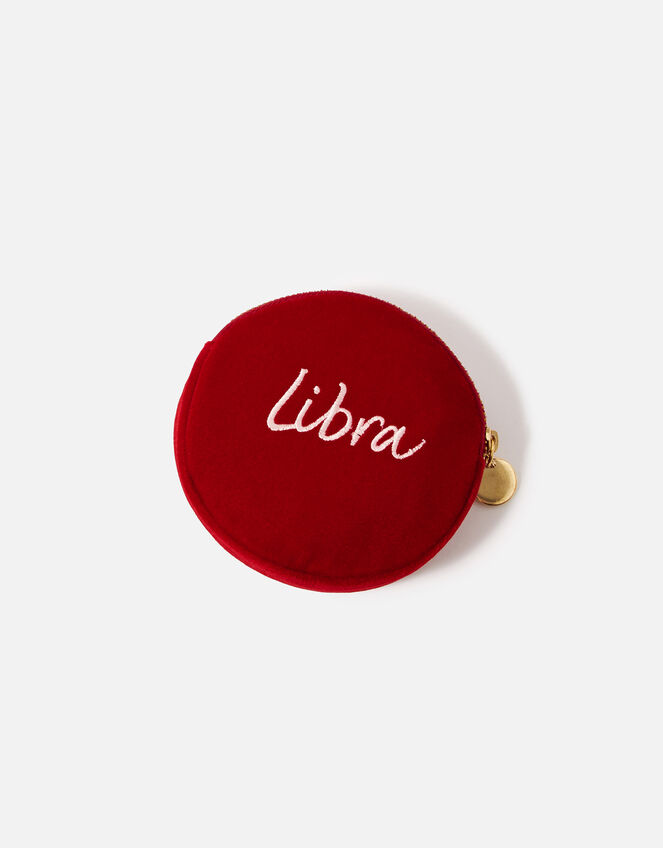 Star Sign Coin Purse, Red (RED), large
