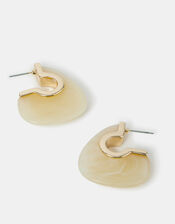 Chunky Resin Hoop Earrings, , large