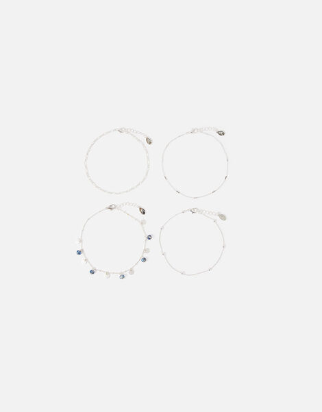 Chain Anklet 4 Pack, , large
