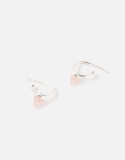 Healing Stones Earrings - Rose Quartz , , large