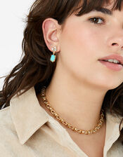 Romantic Ramble Crystal Pearl Drop Earrings, , large