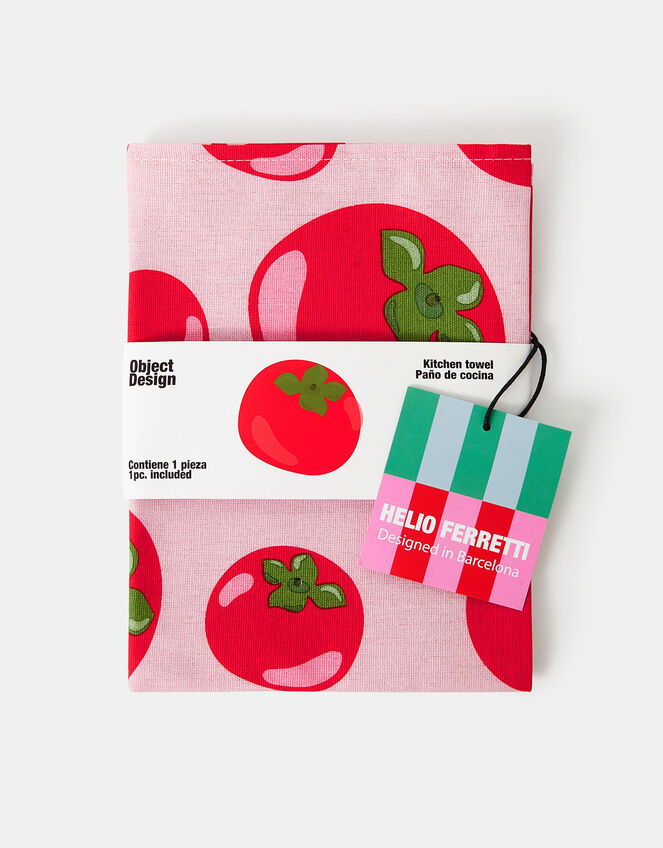 Helio Ferretti Tomato Print Tea Towel, , large