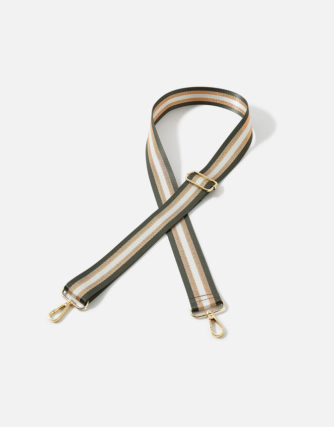 Metallic Stripe Bag Strap Small accessories Accessorize UK