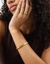 Stainless Steel Stone Bangle, , large